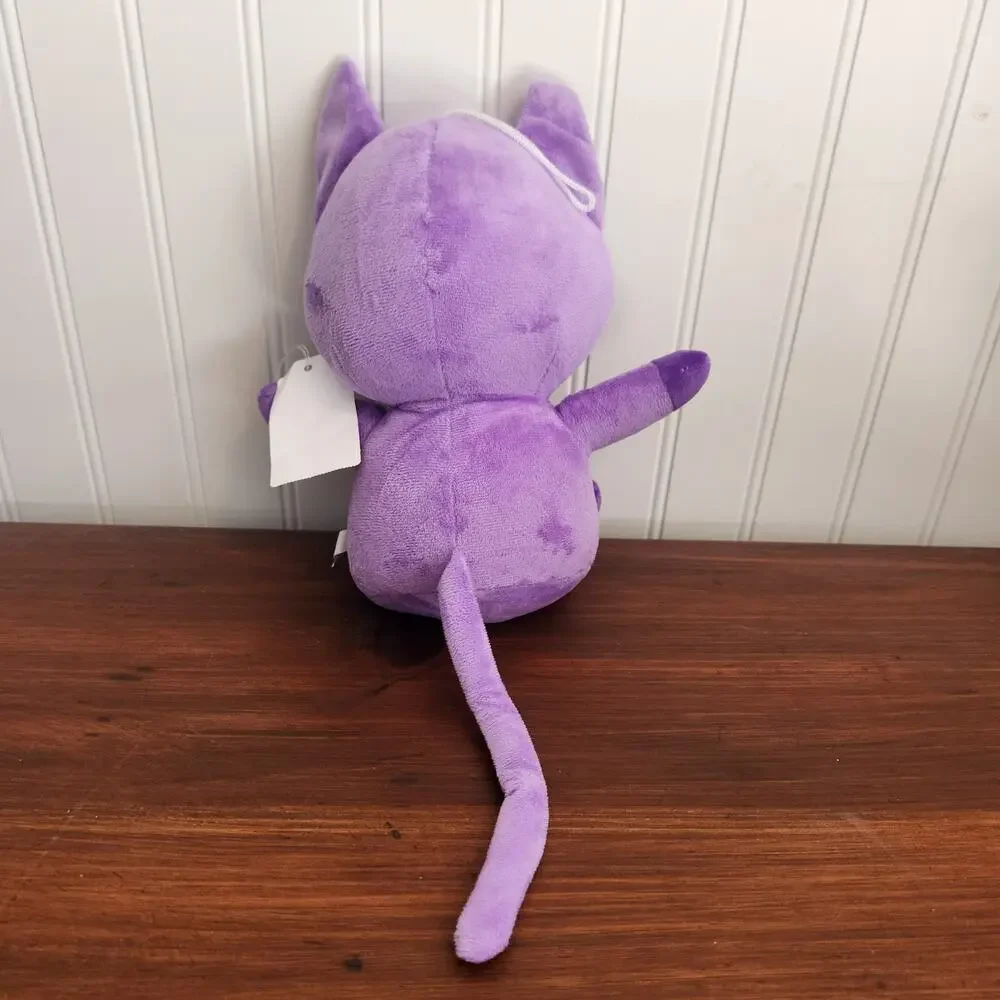 35CM KAWAII SMILING CRITTERS PURPLE CATNAP‎ SOFT STUFFED PLUSH
